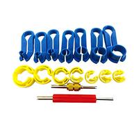 Ujjdwiurgh Lot de 16 outils de démontage de ligne AC avec boîte de rangement, pour 1/4", 5/16", 3/8", 1/2", 5/8", 3/4", 7/8"