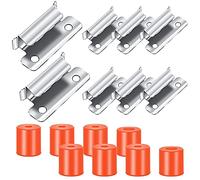 Ujjdwiurgh Lot de 16 pinces de lit pour imprimante 3D - Supports de fixation en silicone pour lit chaud