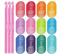 Ujjdwiurgh Lot de 192 boucles de tissage pour maniques de 17,8 cm avec 12 couleurs pour loisirs créatifs