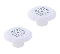 Ujjdwiurgh Lot de 2 accessoires de piscine ronds en ABS pour vidange d'eau