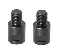 Ujjdwiurgh Lot de 2 adaptateurs 5/8" - 11 vers M14 - Adaptateur de filetage pour meuleuse d'angle - Connecteur d'arbre pour forets de carottage