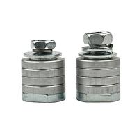 Ujjdwiurgh Lot de 2 adaptateurs de meuleuse d'angle M10/M14 adaptés pour meuleuse d'angle 100/125