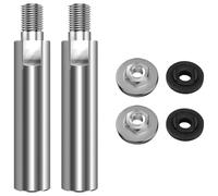 Ujjdwiurgh Lot de 2 adaptateurs de polissage pour meuleuse d'angle filetée 5/8"-11 - 8,9 cm