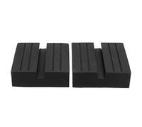 Ujjdwiurgh Lot de 2 adaptateurs universels en caoutchouc pour cric élévateur de voiture