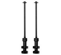 Ujjdwiurgh Lot de 2 arbres d'entraînement CVD EA1061 pour JLB Racing CHEETAH 11101 21101 J3 SPEED 1/10 RC Accessoires de pièces de voiture