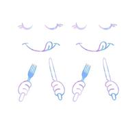 Ujjdwiurgh Lot de 2 autocollants pour réfrigérateur Motif étoiles phosphorescentes