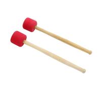 Ujjdwiurgh Lot de 2 baguettes de batterie en mousse de qualité supérieure - Rouge