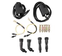 Ujjdwiurgh Lot de 2 Bobines d'allumage & Bouchons pour GS550 GS650 GS750 850 1000 1100 KZ400 650 750 900 1000 33410-45012