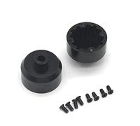 Ujjdwiurgh Lot de 2 boîtiers de différentiel en métal EA1048 pour JLB Racing CHEETAH 11101 21101 J3 Speed 1/10 RC pièces de mise à niveau de voiture, B