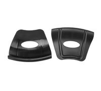 Ujjdwiurgh Lot de 2 boucliers de jante pour moto, VTT, quad - Noir