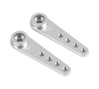 Ujjdwiurgh Lot de 2 bras de servo en alliage d'aluminium CNC 3,25 à 6,3 cm pour servos Futaba, 23T