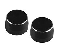 Ujjdwiurgh Lot de 2 caches d'interrupteur à cadran en acier pour 451 2009-2014 - Noir