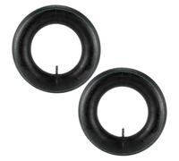 Ujjdwiurgh Lot de 2 chambres à air de 12,2 à 20,3 cm pour tondeuses, diables, brouettes, chariots et plus encore