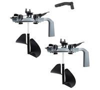 Ujjdwiurgh Lot de 2 couvercles de peinture de 1 L, bec verseur avec effet d'étanchéité, shaker de peinture universel, pour remuer, stocker, verser - Facile à installer et à utiliser