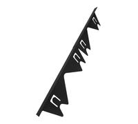 Ujjdwiurgh Lot de 2 couvre-joints pour cuisinière en acier inoxydable - Résistants à la chaleur