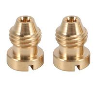 Ujjdwiurgh Lot de 2 embouts de buse à orifice pour canon à mousse, buse filetée de rechange haute pour mousse à neige, 1 mm
