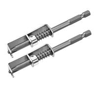 Ujjdwiurgh Lot de 2 embouts de tournevis anti-chute, porte-embout à ressort (2 pièces), porte-embout à une main pour électriciens