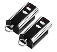 Ujjdwiurgh Lot de 2 Émetteurs Manuels de Porte de Garage 433,92 MHz pour Modèles Entrematic RCU 433-2, RCU 433-4, EA433 2KS, T433-4 en Acier Standard