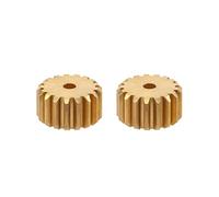 Ujjdwiurgh Lot de 2 engrenages de moteur en métal K989-2033 pour K969 K979 K989 K999 P929 P939 1/28 RC Pièces de rechange Accessoires