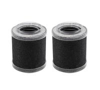 Ujjdwiurgh Lot de 2 filtres HEPA de rechange à charbon actif pour purificateur d'air pour éliminer les contaminants et les odeurs