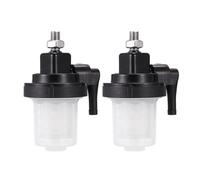 Ujjdwiurgh Lot de 2 filtres pour moteur hors-bord séparateur d'eau 9,9 ch 15 ch 20 ch 25 ch 30 ch 40 ch 61 N-24560-00