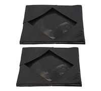 Ujjdwiurgh Lot de 2 housses de protection anti-adhésives pour plaque chauffante haute température (40,6 x 61 cm)