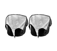 Ujjdwiurgh Lot de 2 Housses de Protection Contre le Gel en Hiver - 45,7 X 50,8 cm - Housse de Protection Contre le Gel pour Plantes et Arbustes D'Extérieur (Noir)