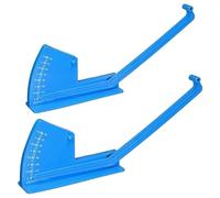 Ujjdwiurgh Lot de 2 jauges de nivellement de pont, outil de toilettage pour tondeuse