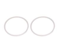 Ujjdwiurgh Lot de 2 joints d'étanchéité en silicone pour autocuiseur Diamètre intérieur 22 cm Transparent