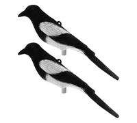 Ujjdwiurgh Lot de 2 leurres de chasse en plein air, leurres d'oiseaux 3D pour la chasse en plein air, le jardin, la pelouse