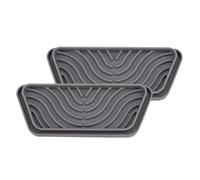 Ujjdwiurgh Lot de 2 mini bacs anti-gouttes pour réfrigérateur - Protège la glace et l'eau - Facile à utiliser