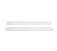 Ujjdwiurgh Lot de 2 outils à rouler en acrylique pour biscuits et gâteaux, règle d'équilibre, fondant, glaçage, biscuit, épaisseur règle, biscuit, lisseur, cuisson C