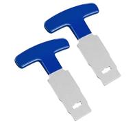 Ujjdwiurgh Lot de 2 outils de retrait de bouchon de piscine, outil de retrait de siège oculaire pour piscine au-dessus et creusée, spa