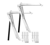 Ujjdwiurgh Lot de 2 ouvre-fenêtres automatiques à double ressort pour serre, fenêtre de toit, ventilation de jardin, outils de jardinage