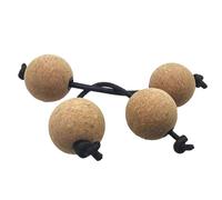 Ujjdwiurgh Lot de 2 paires de shkash, Kush Kash, Kashaka, Kush Kash Shakers couleur bois