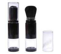 Ujjdwiurgh Lot de 2 pinceaux rétractables pour poudre de gaufrage - Outil de peinture à poils souples