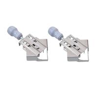 Ujjdwiurgh Lot de 2 pinces à angle droit en acier inoxydable pour le travail du bois - Clip rapide à 90 degrés - Cadre photo fixe B