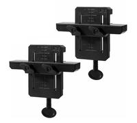 Ujjdwiurgh Lot de 2 pinces d'installation de cadre d'armoires de sol, multi-usages, réglables, gabarit de montage pour porte cachée