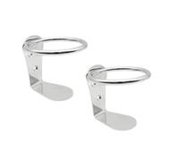 Ujjdwiurgh Lot de 2 porte-gobelets universels en acier inoxydable 316 pour bateau, camping-car, voiture, bateau, accessoire porte-gobelet