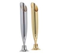 Ujjdwiurgh Lot de 2 porte-stylos à plume en métal pour stylo - Support de présentation pour stylo - Support de bureau