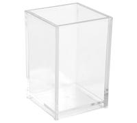 Ujjdwiurgh Lot de 2 porte-stylos en acrylique transparent pour bureau