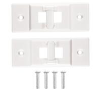 Ujjdwiurgh Lot de 2 protections pour interrupteur de sécurité enfant pour éviter l'ouverture ou la fermeture accidentelle