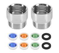 Ujjdwiurgh Lot de 2 réducteurs d'eau pour douche jusqu'à 70 % d'économie d'eau