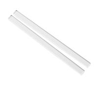 Ujjdwiurgh Lot de 2 règles en acrylique pour pâtisserie - Règle d'équilibre pour fondant - Glaçage - Règle d'épaisseur - Règle de cuisson - Pour pâtisserie