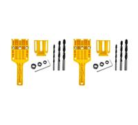 Ujjdwiurgh Lot de 2 repères de perforation pour le travail du bois