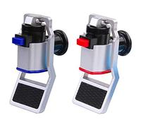 Ujjdwiurgh Lot de 2 robinets de rechange pour refroidisseur d'eau, rouge et bleu pour robinet d'eau chaude et froide