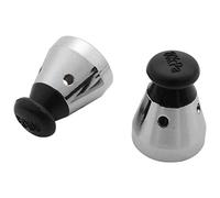 Ujjdwiurgh Lot de 2 soupapes doseur de décharge pour autocuiseur Noir 3,8 cm