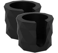 Ujjdwiurgh Lot de 2 supports à expresso réglables en hauteur pour porte-filtres de 51 mm à 58 mm conçus pour une meilleure fonctionnalité de brassage du café