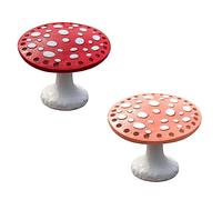 Ujjdwiurgh Lot de 2 supports de boucles d'oreilles en forme de champignon à 26 trous