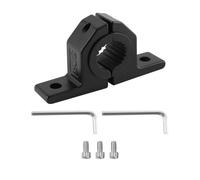 Ujjdwiurgh Lot de 2 supports de fixation universels pour phares antibrouillard 15-30 mm pour barre de protection de voiture et moto